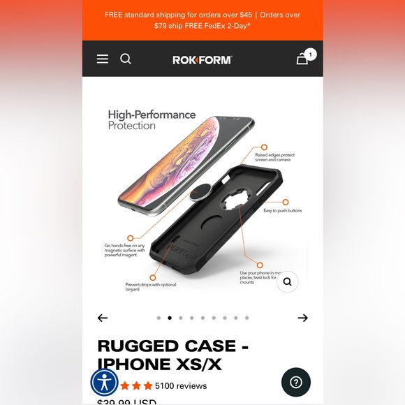 Rokform IPhone X magnetic phone case - Picture 6 of 6